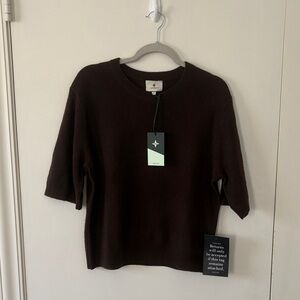 Tuckernuck Dark Brown Crew Neck Sweater